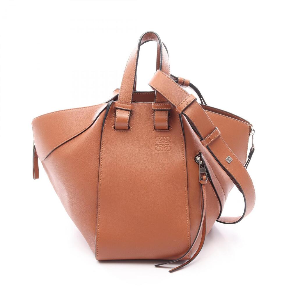 Loewe HAMMOCK Handbag Leather Brown